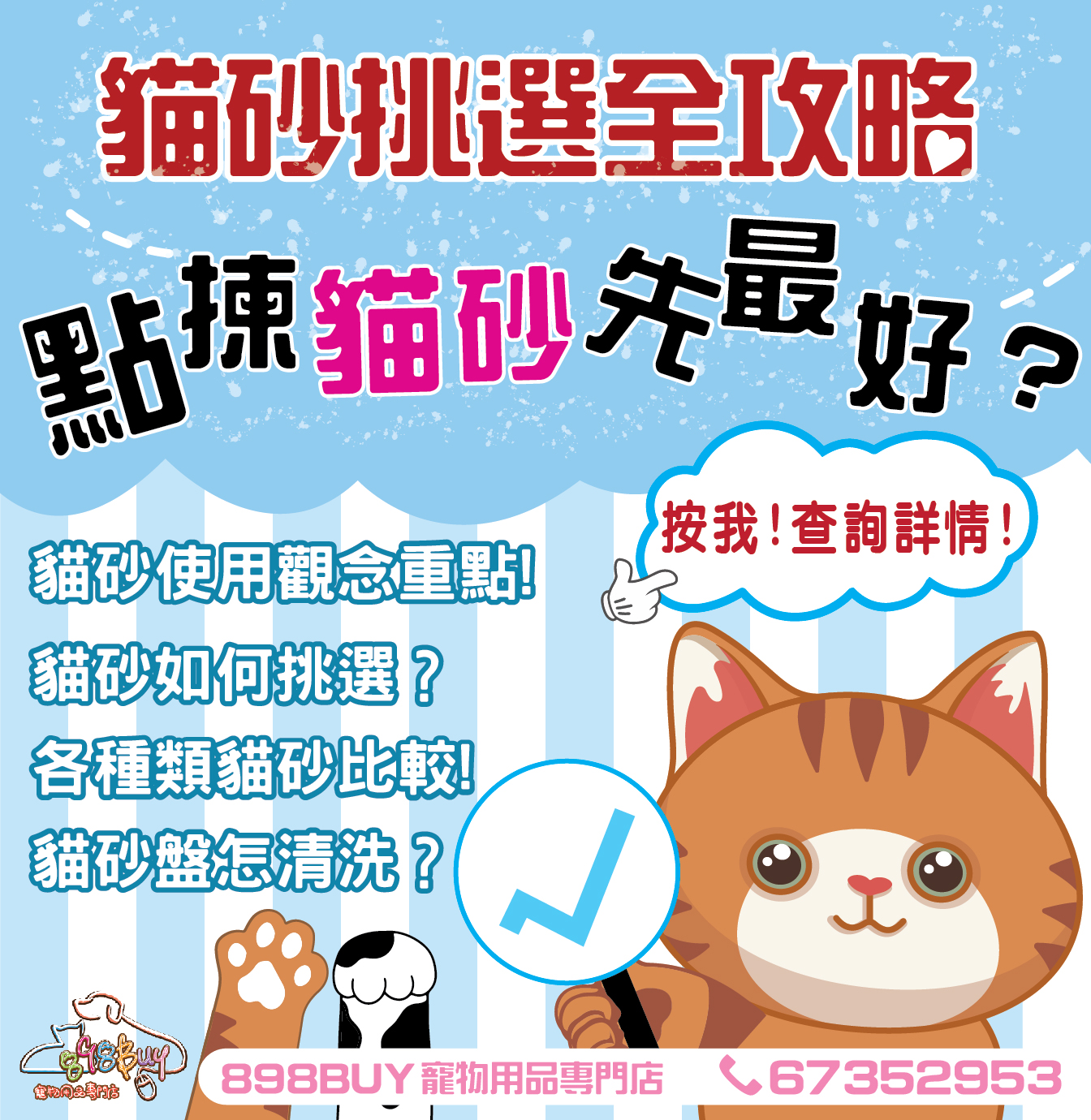 點揀貓砂先最好? 貓砂使用觀念重點!