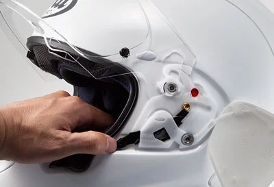 ARAI ASTRO-GX GLASS WHITE | 御峰電單車Imperial Motorcycles