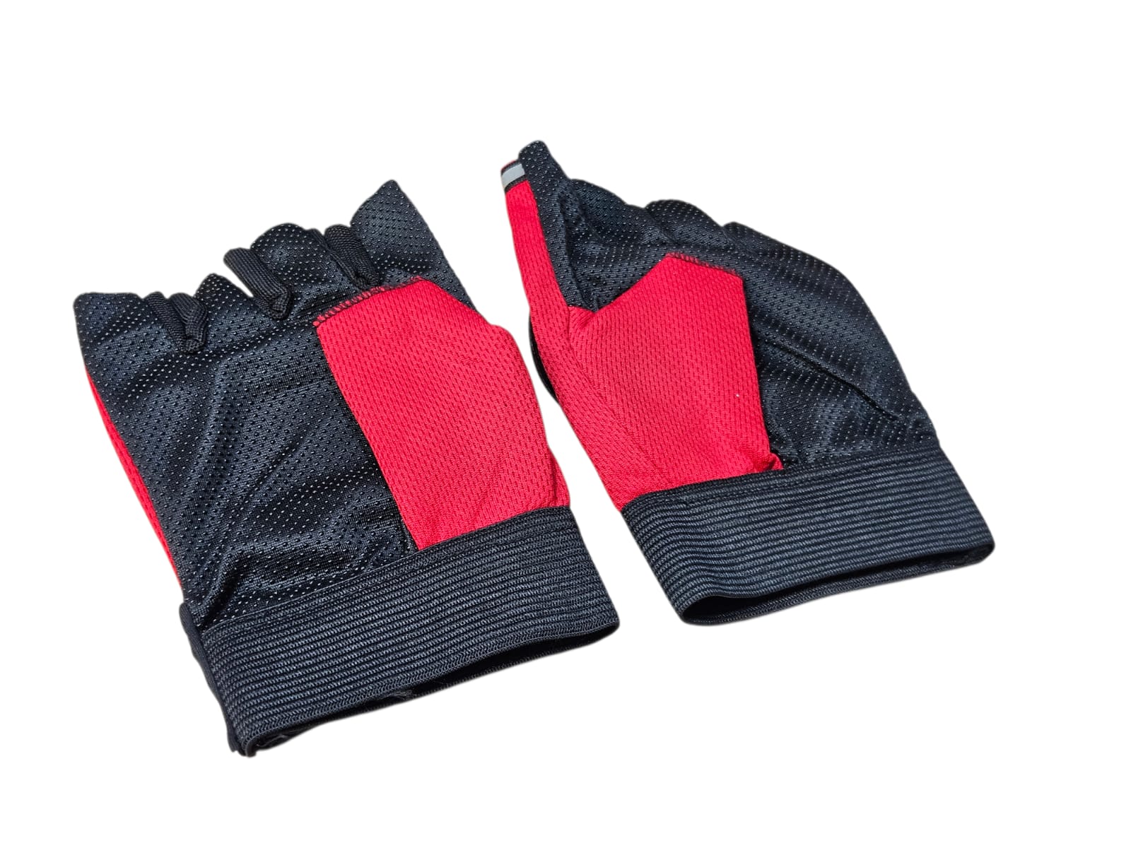 SPORT HALF GLOVES M RED | PARADISE HOBBY