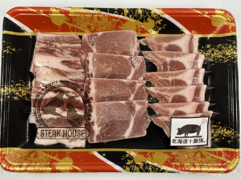 北海道 豚肉 三併 燒肉片 300g