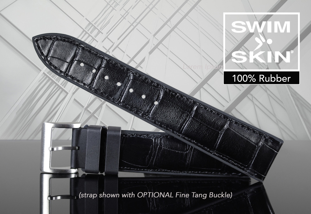Rubber b straps 20 MM UNIVERSAL SWIMSKIN® (針扣)
